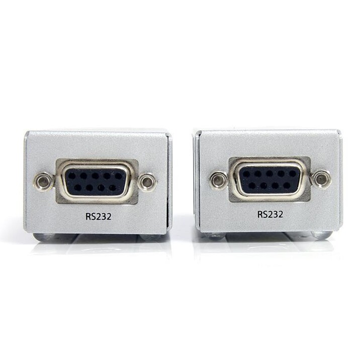 StarTech.com RS232EXTC1EU estensore seriale RS232 via Cat 5, argento