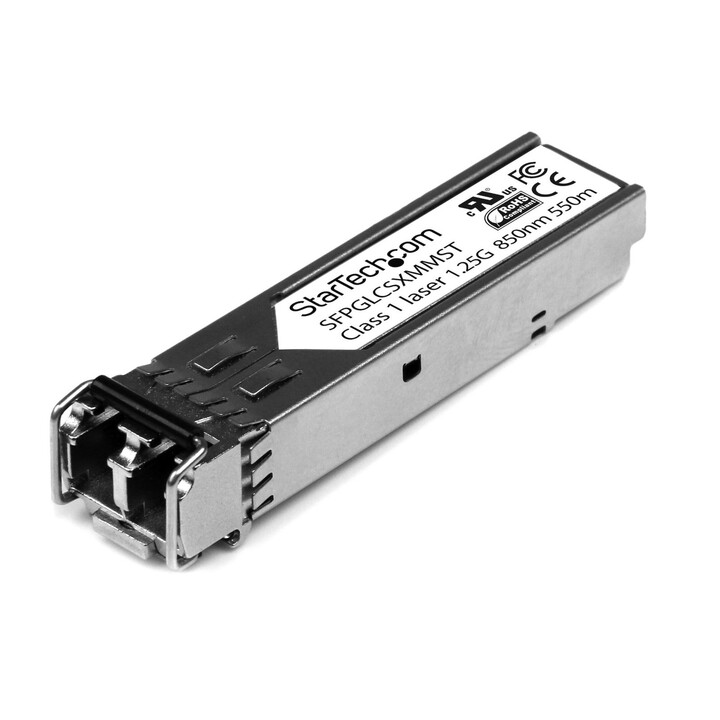 StarTech.com SFPGLCSXMMST transceptor de fibra óptica Gigabit multimodo 850 nm LC