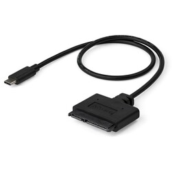 StarTech.com USB-C auf SATA Adapter - Externer Festplattenstecker für 2,5'' SATA-Laufwerke - SATA SSD / HDD auf USB-C Kabel