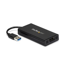StarTech.com Adattatore da USB 3.0 a DisplaPort - 4K 30Hz Ultra HD - Certificato DisplayLink - Convertitore da USB Type-A a DP p