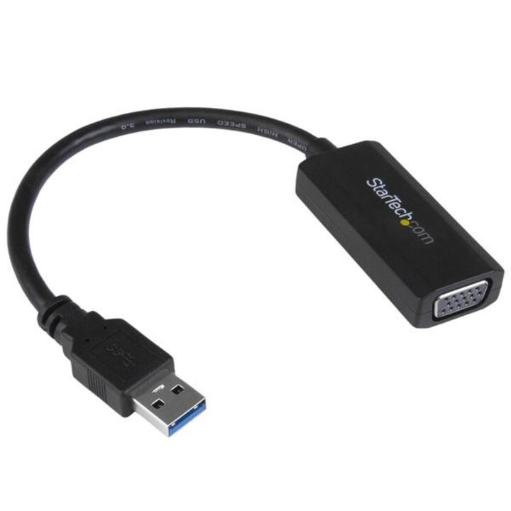StarTech.com USB32VGAV USB-3.0-zu-VGA-Videoadapter schwarz