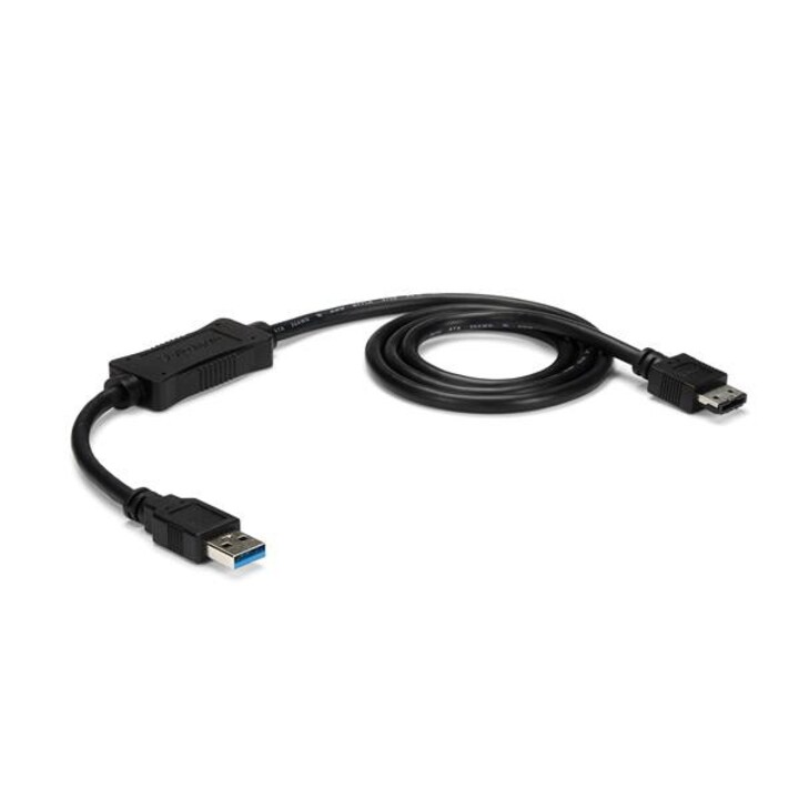 StarTech.com 91 cm USB 3.0 auf eSATA Adapter - 6 Gbit/s USB auf eSATA HDD/SSD/ODD Konverter - eSATA Festplatten auf USB Kabel