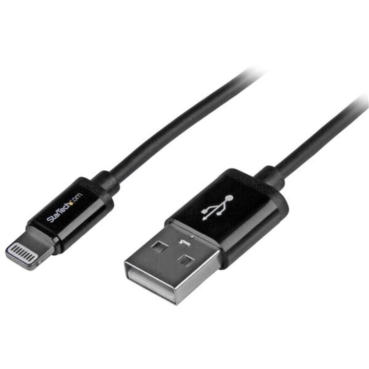 StarTech.com USBLT1MB USB-auf-Lightning-Kabel 1 m Schwarz