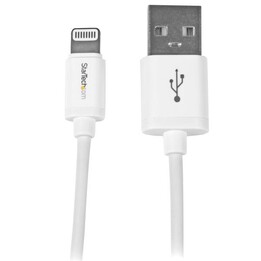 StarTech.com USBLT1MW cabo Lightning 1 m Branco
