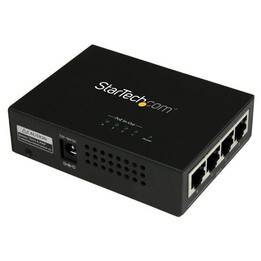 STARTECH.com 4 Port Gigabit Midspan - Injetor PoE+ - 802.3at/af - RJ45