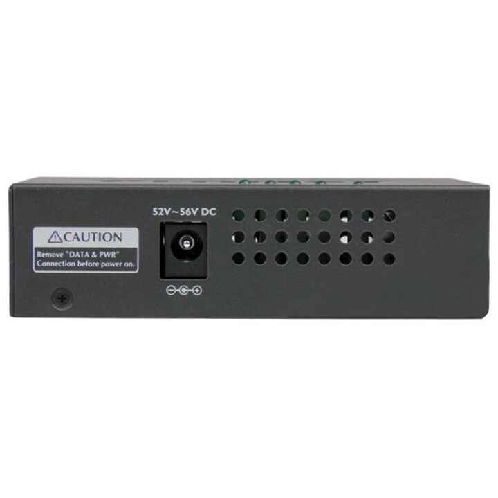 STARTECH.com 4 Port Gigabit Midspan - Injecteur PoE+ - 802.3at/af - RJ45