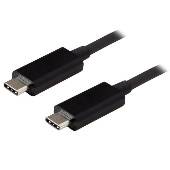 StarTech.com 3ft (1m) USB-C Cable, USB 10Gbps, 60W (3A) Power Delivery, 8K 60Hz / 4K 144Hz DP Alt Mode, USB-IF Certified - Thund