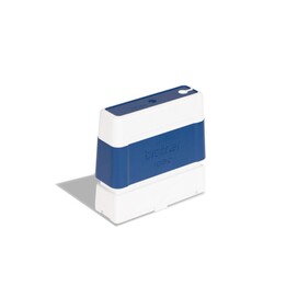 Blue stamp 10x60mm pack 6 brother