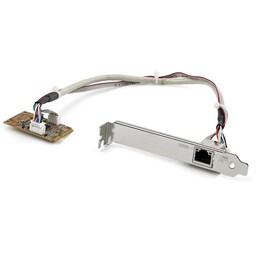 StarTech.com ST1000SMPEX placa de rede Gigabit Ethernet Mini PCI Express, preto