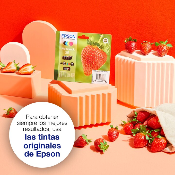 Epson Strawberry Singlepack Black 29XL Claria Home Ink