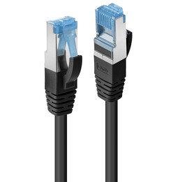 Cavo da 20 m cat.6a s/ftp lszh, nero