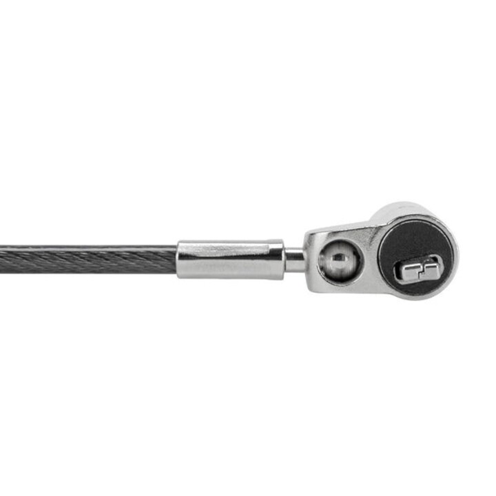Targus DEFCON Compact Keyed Cable Lock laptop lock silver