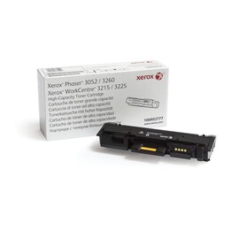 Xerox original toner high capacity black for up to 3,000 pages (106R02777)