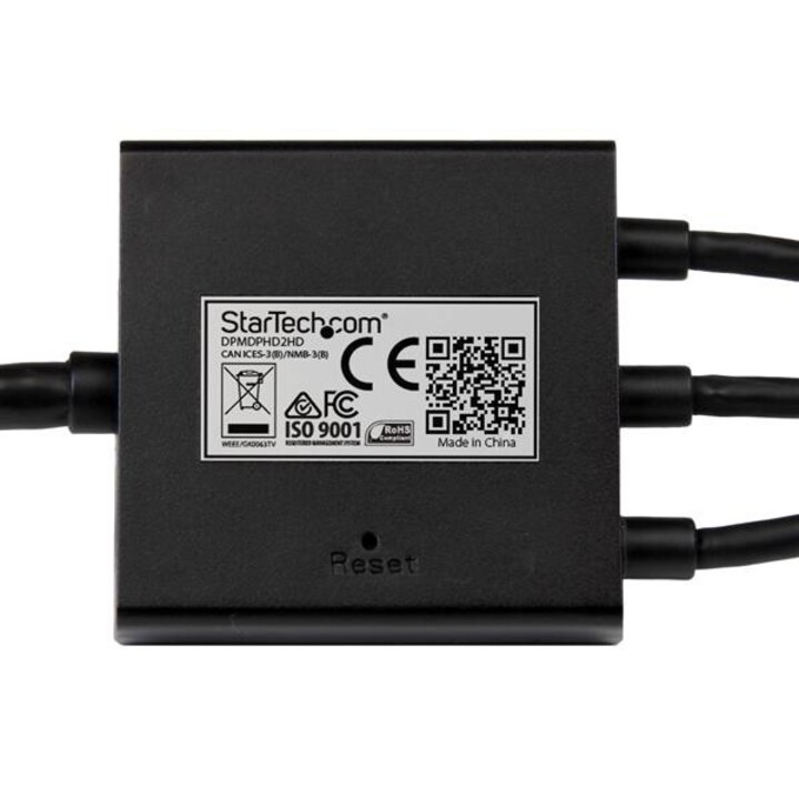 StarTech.com DPMDPHD2HD cavo convertitore HDMI/DisplayPort/Mini DP a HDMI 2 m nero