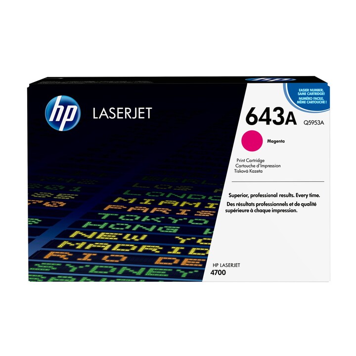 toner de cor magenta lj q5953a