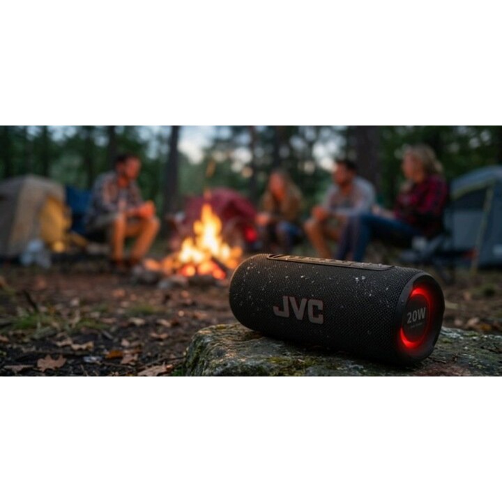 JVC XS-E325B Bluetooth-Lautsprecher, schwarz XS-E325B