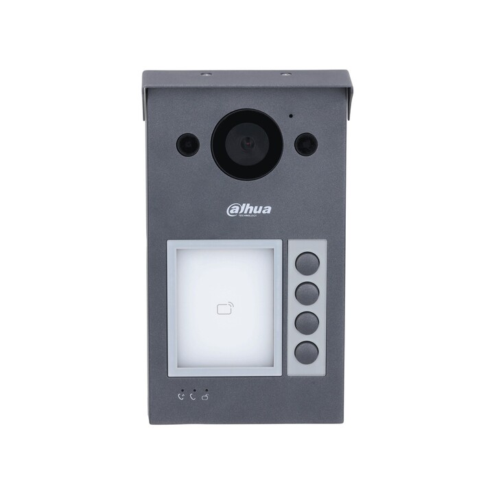 Dahua - Dh-vto3311q-wp - Station Extérieure Pour Visiophone Ip Wifi Poe Avec Caméra 2mp Ip65 Ik08 Mifare 125