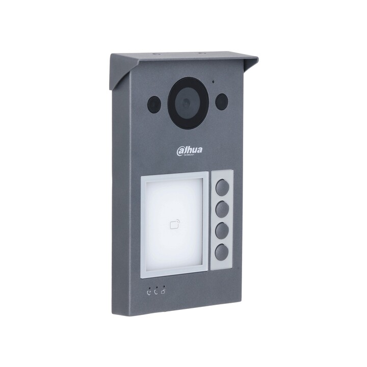 Dahua - Dh-vto3311q-wp - Station Extérieure Pour Visiophone Ip Wifi Poe Avec Caméra 2mp Ip65 Ik08 Mifare 125