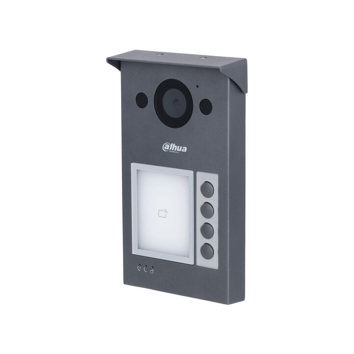 Dahua - Dh-vto3311q-wp - Estación Exterior Para Videoportero Ip Wifi Poe Con Cámara 2mp Ip65 Ik08 Mifare 125
