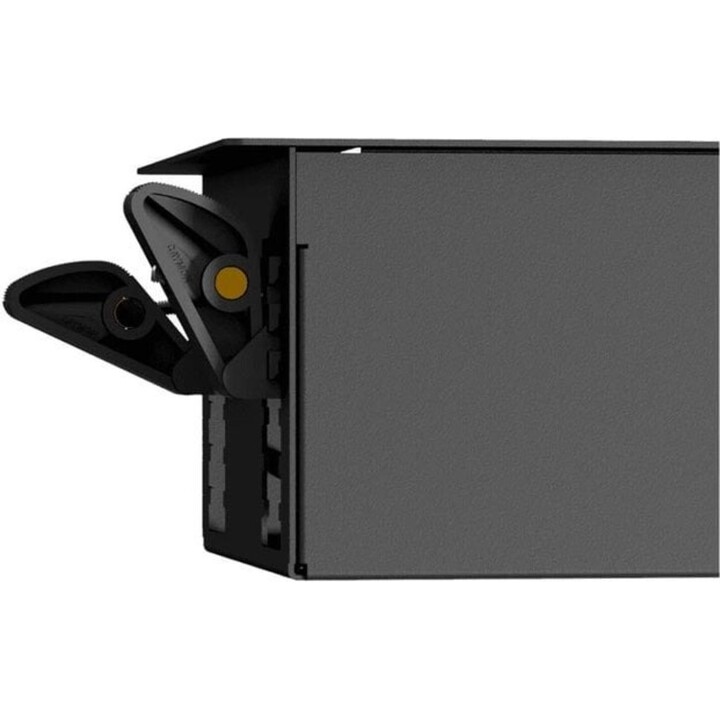 Caymon CASY028/B Estuche de montaje CASY de 8 compartimentos, negro