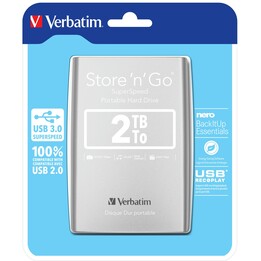 Storengo 2.5 2tb usb 3.0 silver