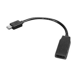 Lenovo 0B47089 adaptador de cabo de vídeo 0,2 m Mini DisplayPort HDMI Preto