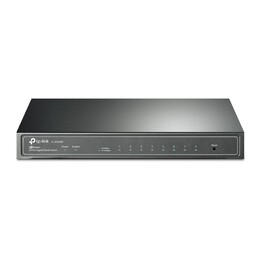 TP-Link TL-SG2008 Managed L2 Gigabit Ethernet (10/100/1000) Schwarz