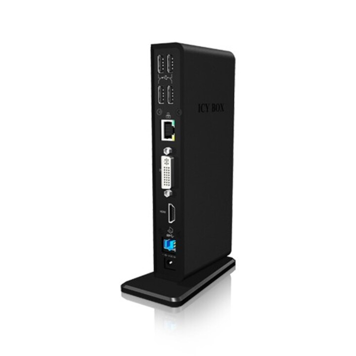 D Icy Box USB3 IB-DK2241AC universal Docking