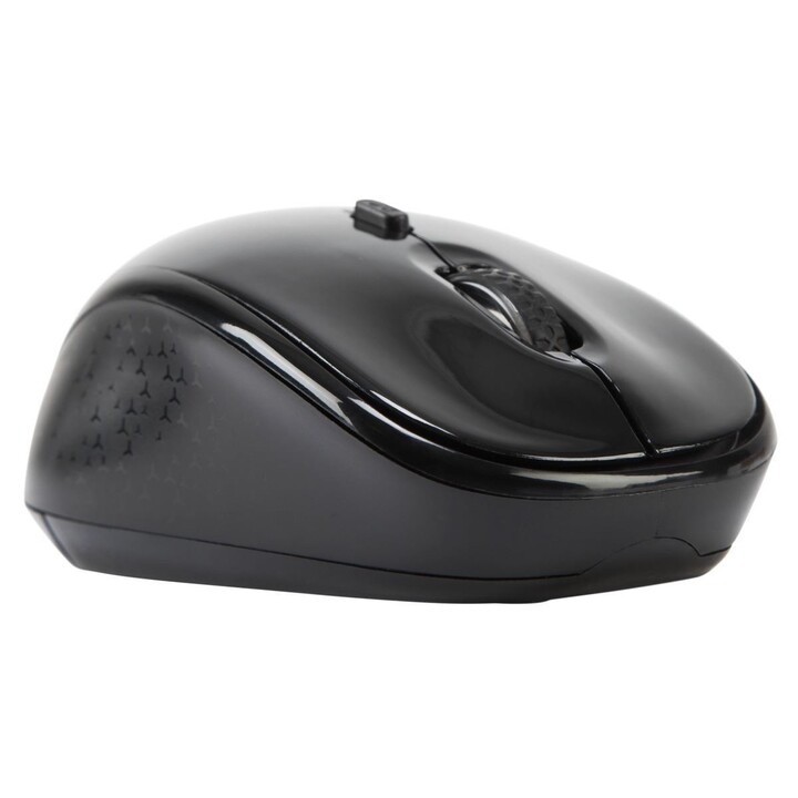 Wireless blue trace mouse black