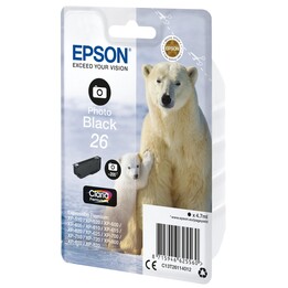 Epson 26 Claria tinta fotográfica negra