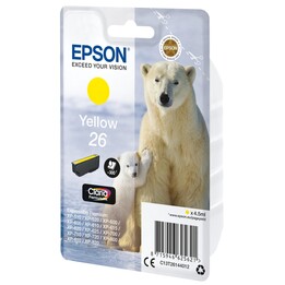 Epson 26 cartuccia inchiostro originale gialla C13T26144012