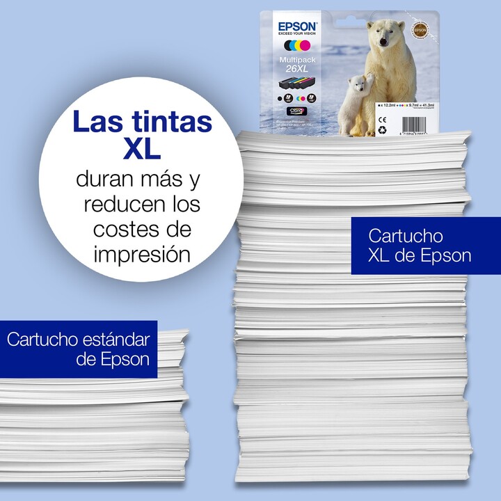 Epson 26 Original Tintenpatrone Gelb C13T26144012