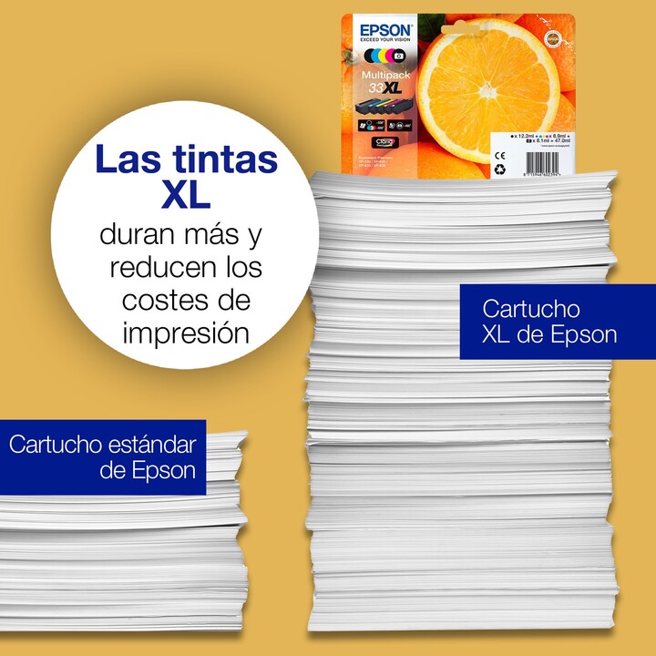 EPSON 33 Claria Premium cartucho de tinta magenta