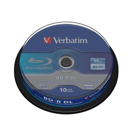 Disc BD-R DL 50 GB 6 x 10 Stück Spindel