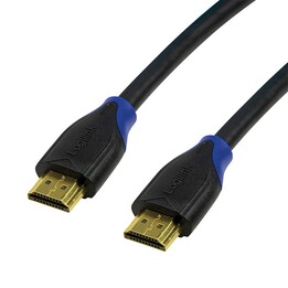 Logilink | Kabel HDMI High Speed mit Ethernet | Schwarz | HDMI-Typ-A-Stecker | HDMI-Typ-A-Stecker | HDMI zu HDMI | 10 m