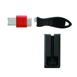 Usb lock w cable guard square