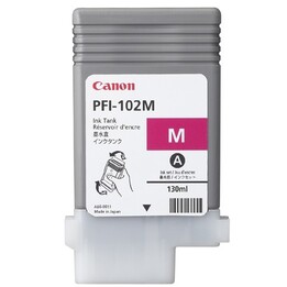 Canon pfi-102 cartouche magenta ipf500 ipf510 ipf600 ipf605 ipf610 ipf655 ipf700 ipf710 ipf720