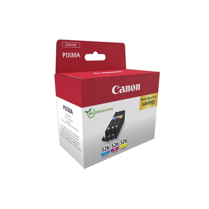 Canon CLI-526 C/M/Y Multi pack - gul,