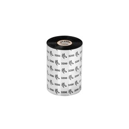 Zebra 110X450MT CF.6 cinta térmica cera/resina 110 mm x 450 m negro
