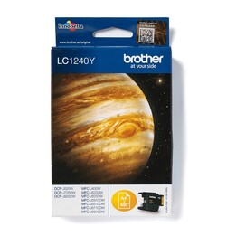Brother Original LC-123Y printer cartridge yellow 600 pages (LC123Y)