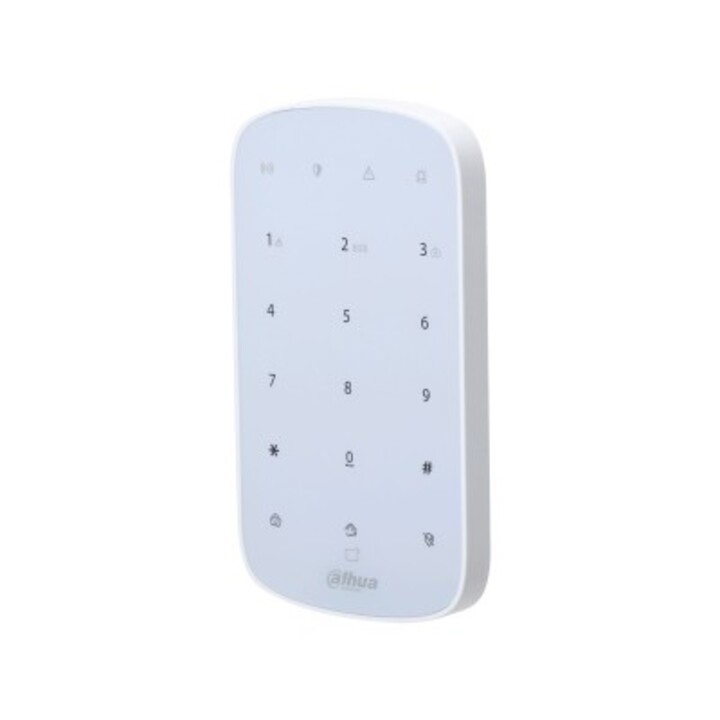 Dahua Wireless Keyboard Drei Schnellalarme: Medizinisch, Feuer, Notruf Scharf-/Unscharfschaltung per Code, Karte ARK30T-W2 (868)