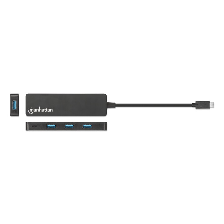 MANHATTAN 4-Port USB 3.2 Gen 1 Hub C-Stecker auf 4x A-Buchse
