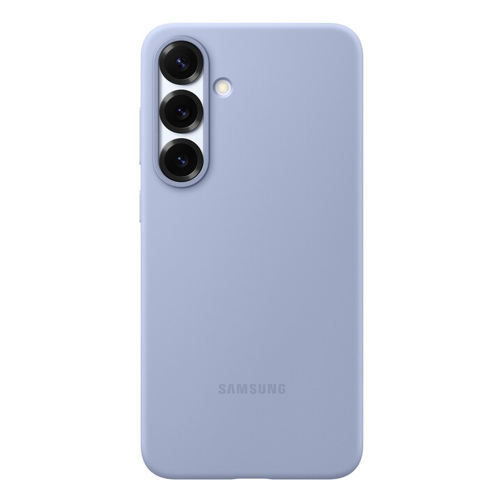 Samsung Silicone Case for Galaxy S25+, Light Blue