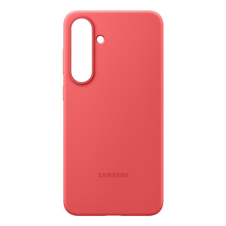 Custodia in silicone Samsung per Galaxy S25+, rossa