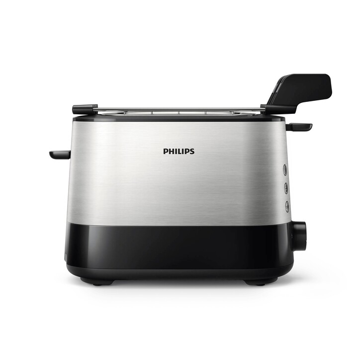 Tostadora Philips Viva Collection Con 2 Ranuras Extraanchas