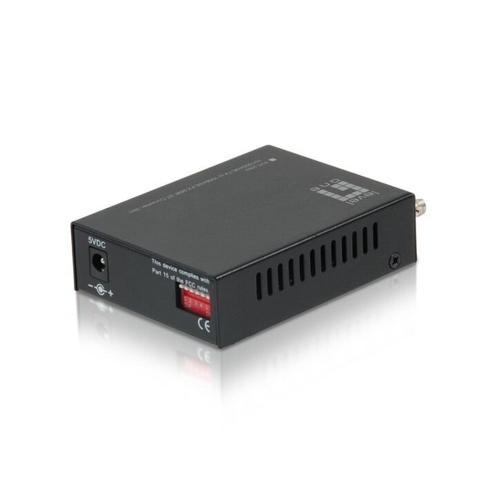 LevelOne FVT-2002 network media converter 100 Mbit/s 1310 nm black