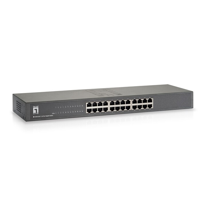 LevelOne GSW-2457 24-port Gigabit switch grey