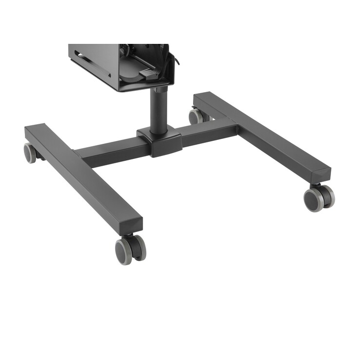 Supporto da pavimento con ruote equip 650171 per schermo 17-32" cpu e tastiera max. 8kg vesa 100x100
