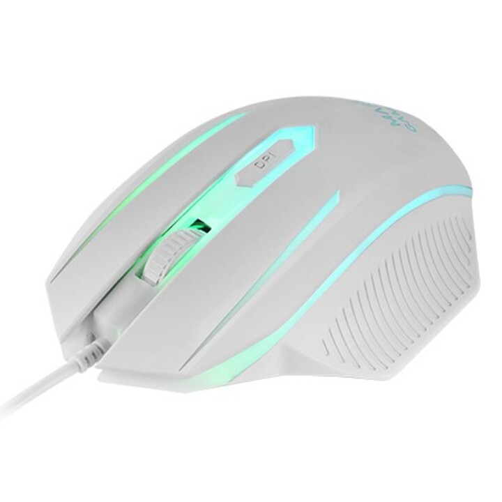 Mars gaming mcp124wes rgb h-mech keyboard mouse and mat, huano rgb 3200dpi mouse, 360*260mm white mat