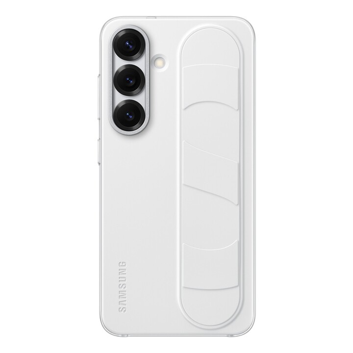 Samsung Standing Grip Case for Galaxy S25 (White)